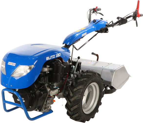 EuroMech BLITZ 120 - Motoculteur diesel - Yagmur D460 - 12 CV - Démarrage électrique