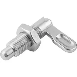 SPERRRIEGEL, D=6, M16, FORM:B GRIFF UNBESCH., M. MUTTER, EDELSTAHL