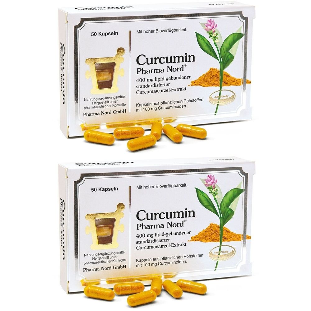 Curcumin Pharma Nord Kapseln 2x 2x50 St