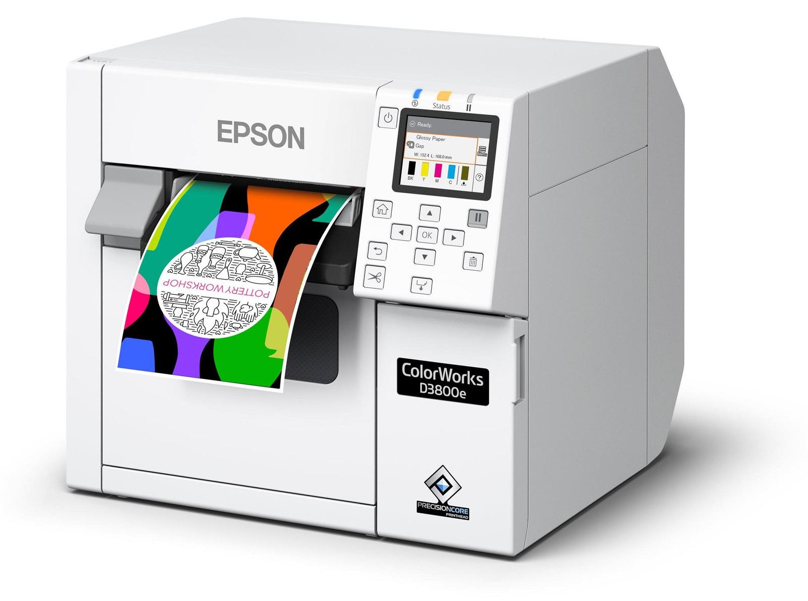 Epson ColorWorks D3800e Kleuren Etikettendrukker Inkjet Rol 10,8 cm