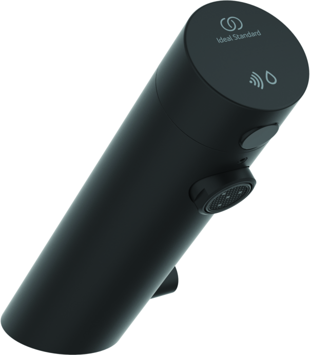Ideal Standard Sensor-Waschtischarmatur A7558XG mit Mischung, Netzbetrieb, 230 V, silk black