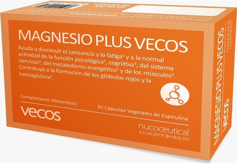 Vecos Nucoceutical Magnesio Plus 30caps
