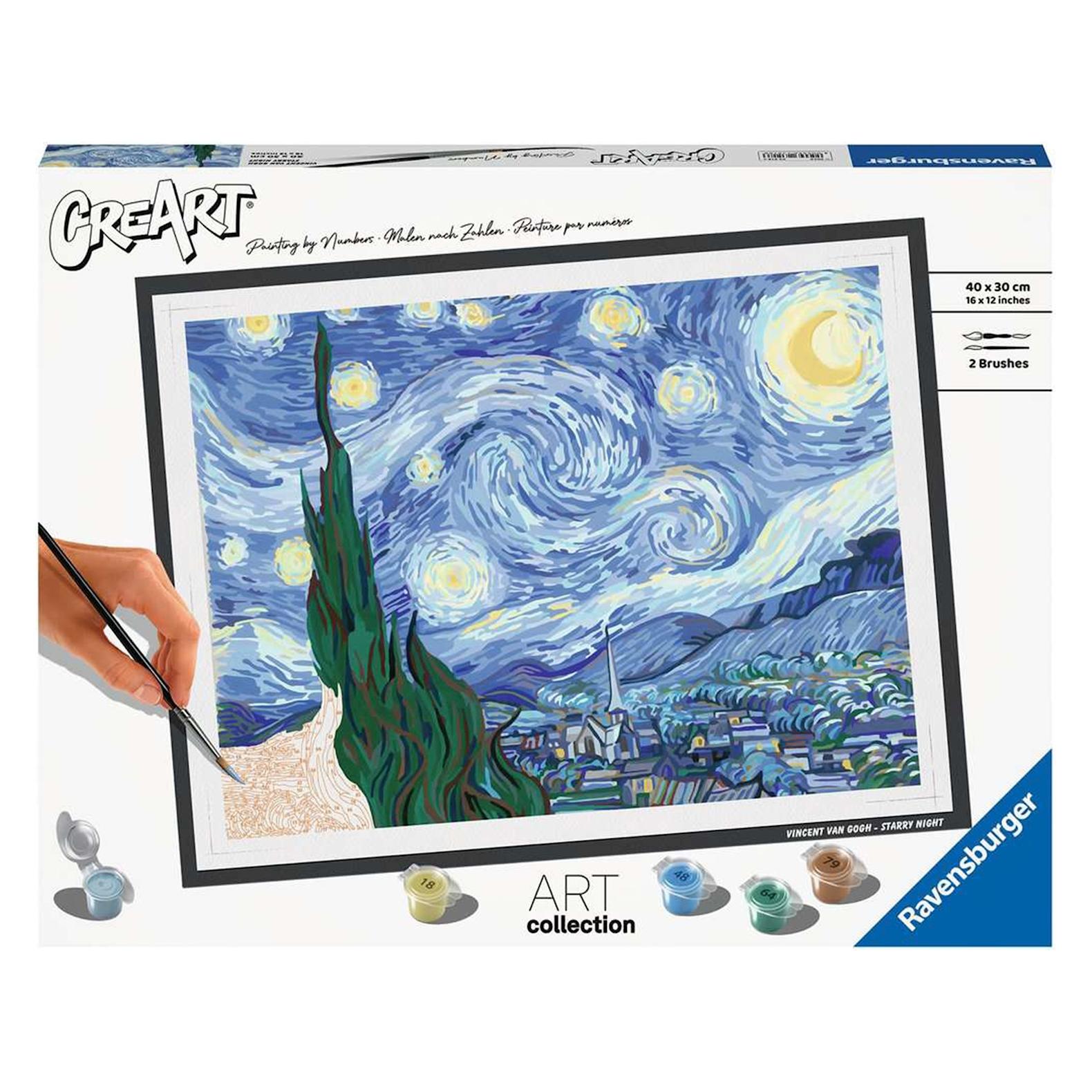 Ravensburger CreArt - Starry Night (Van Gogh) (23518)