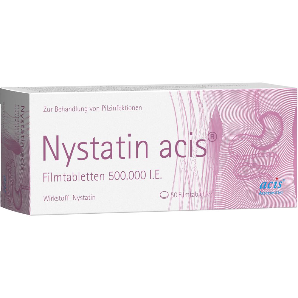 Nystatin acis Filmtabletten 50 St