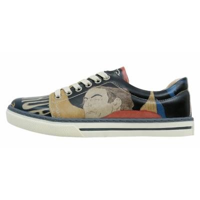 Sneaker DOGO "Classic Schnürsneaker Ambassadeurs Damen Sneaker", Damen, Gr. 38, schwarz, Schuhe Sneaker, Handgefertigt