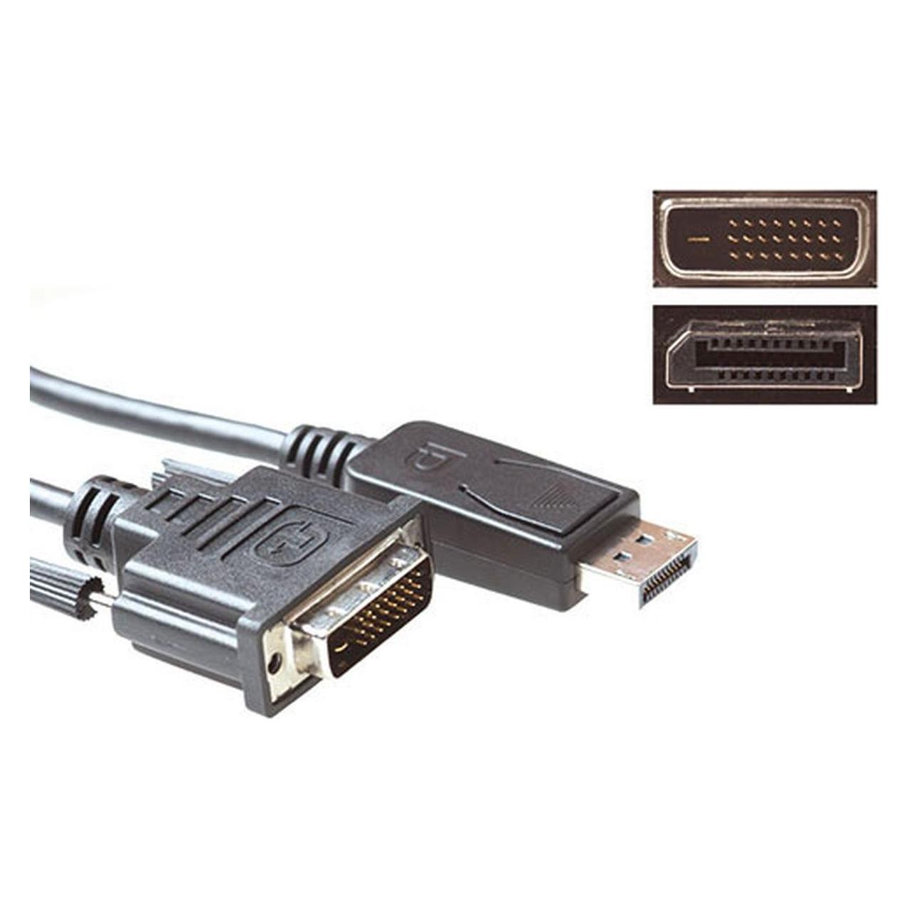 ACT DisplayPort - DVI (1 m) (AK3993)