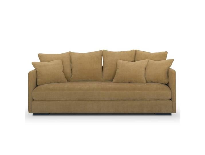 Ockerfarbenes 4-Sitzer-Sofa