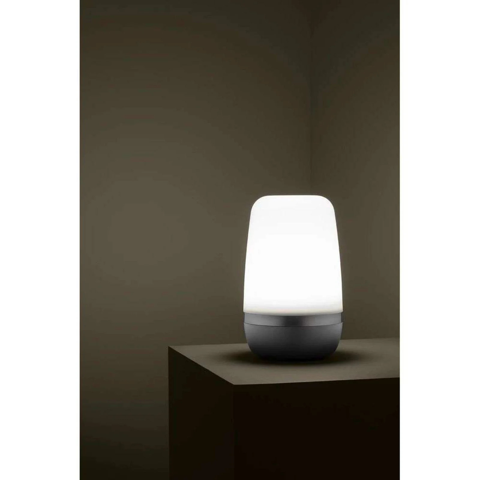 Blomus Spirit Portable Buiten Lamp XL Warm Gray - LED - Kunststof