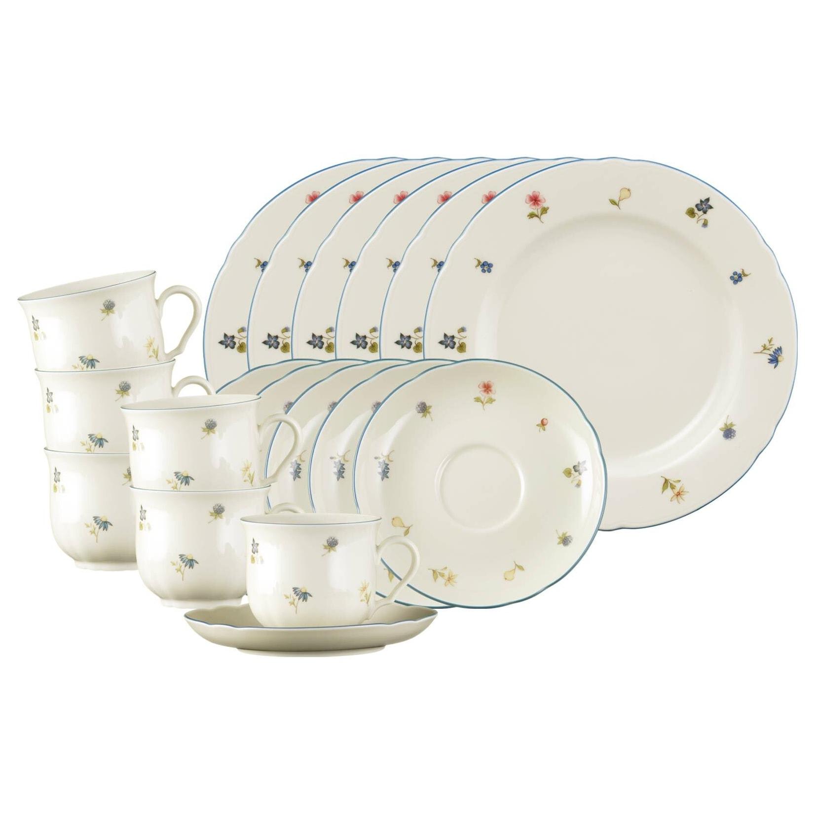 Seltmann Weiden Kaffeeservice Marieluise Streublume 18-tlg.