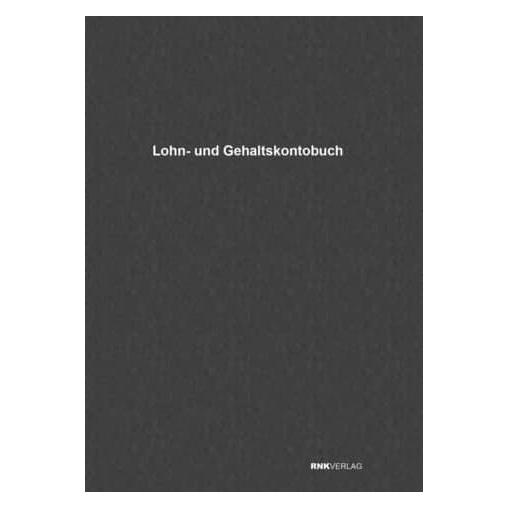 Rnk Lohn-u.Gehaltkontobuch A4 (2371)