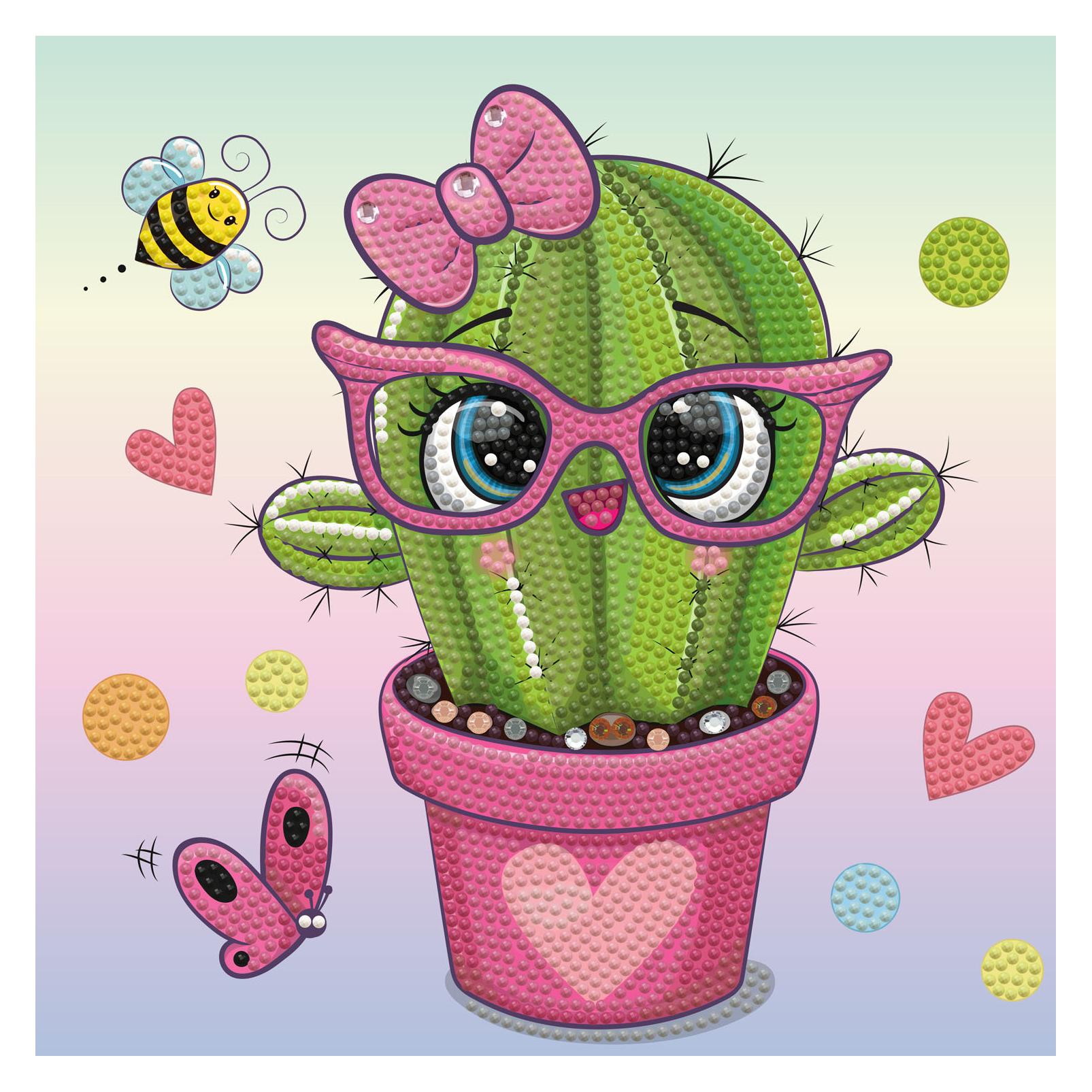 Diamond Dotz Hübscher rosa Kaktus (DTZ3.013)