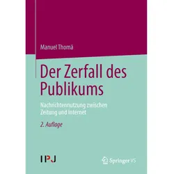 Der Zerfall des Publikums, Fachbücher von Manuel Thomä