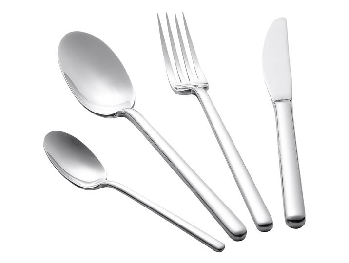 Besteck-Set Mirah silber Edelstahl 24 Stk - Besteck-Set