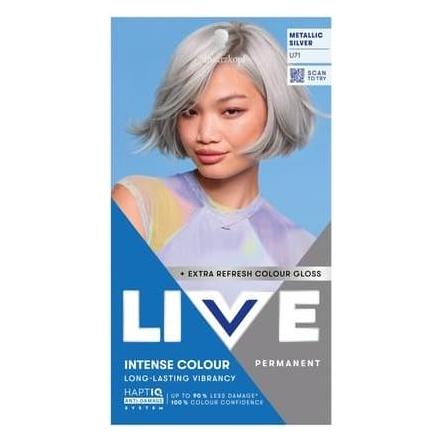 Schwarzkopf Intensive Dauerhaarfarbe für lebendige Farben (U71 Metaliczny Srebrny) (68013165)