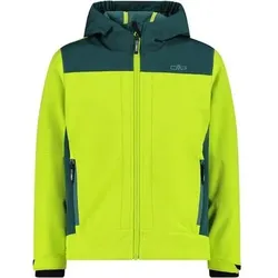 CMP Kinder Funktionsjacke Softshelljacke, Größe 128 in Gelb 03
