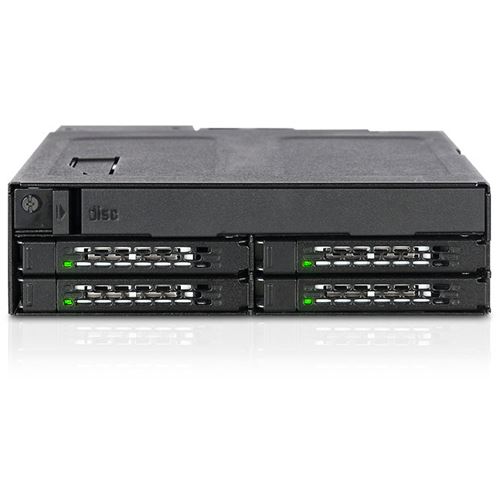 ICY Dock Backplane 4x6,3cm SATAI-III in 1x5,25" HDD/SSD sw