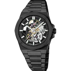 Festina Automatik Herren Automatik F22014/1 - schwarz - 42mm