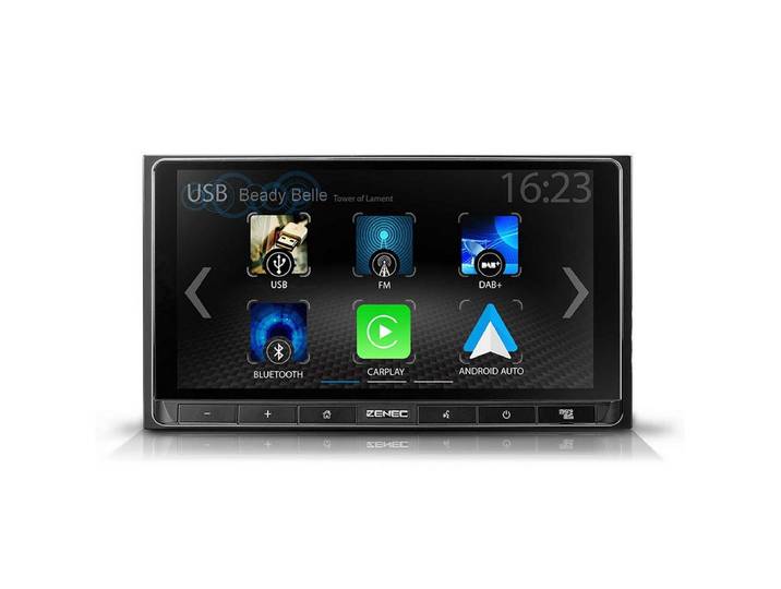 Zenec ZENEC Z-N538 2-DIN Infotainer mit 17,1 cm / 6,75 Touchscreen Autoradio