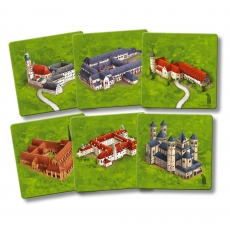 Hans im Glück Carcassonne 3.0 - Klöster in Deutschland - (Mini-Erweiterung) - DE/EN 293460