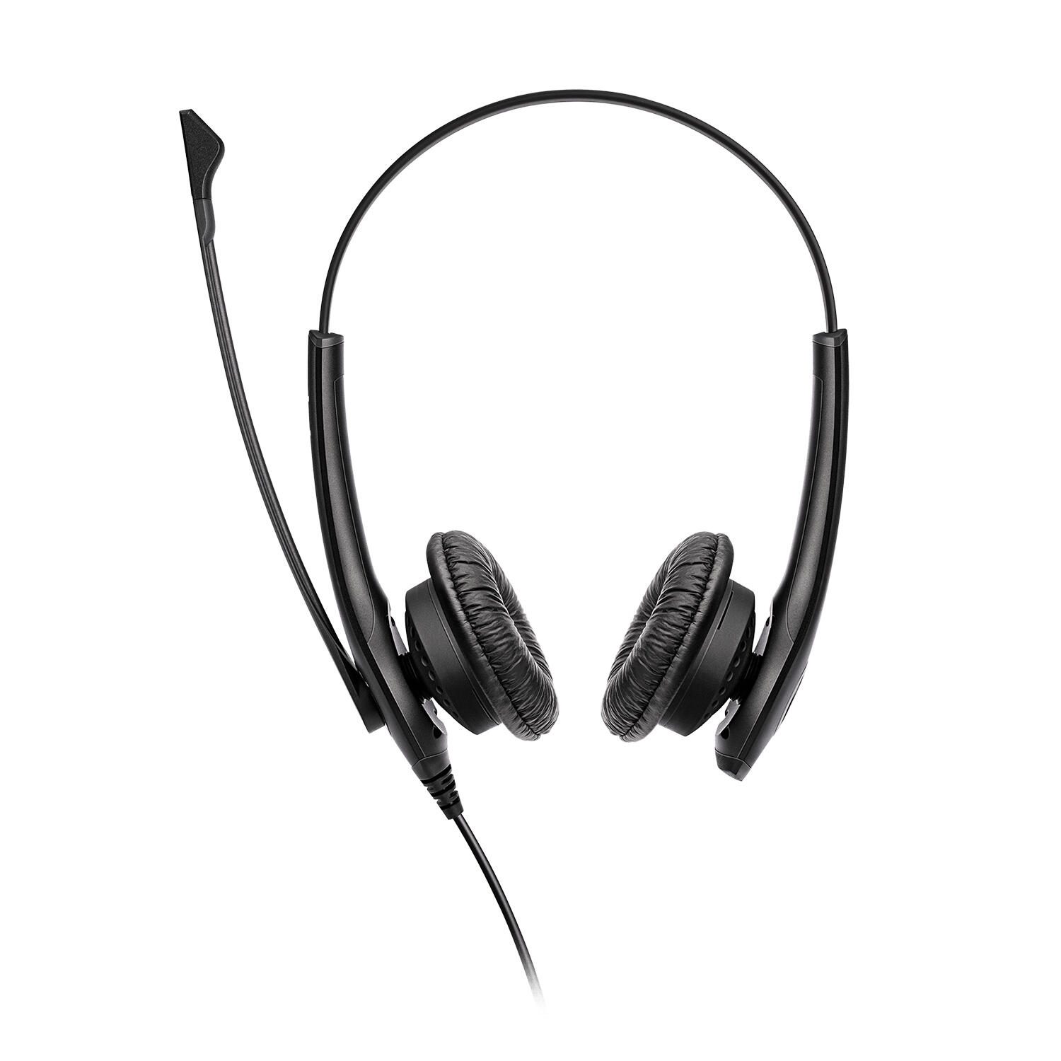 Jabra BIZ 1100 Duo MS Stereo Headset On-Ear 1159-0139-EDU