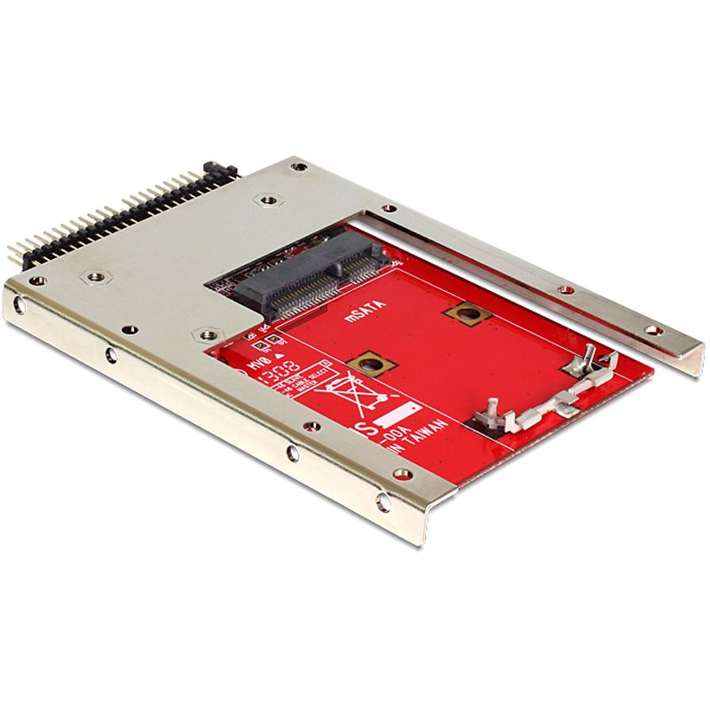 Delock IDE 44-Pin auf mSATA Adapter Adapter für 2,5" SSDs (62495)