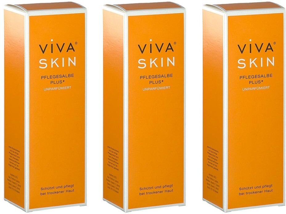 VIVA SKIN Pflegesalbe Plus + 3x200ml