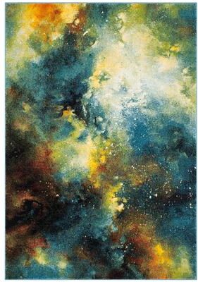 SAFAVIEH Galaxy Cristal Modern Contemporary Celestial Rug