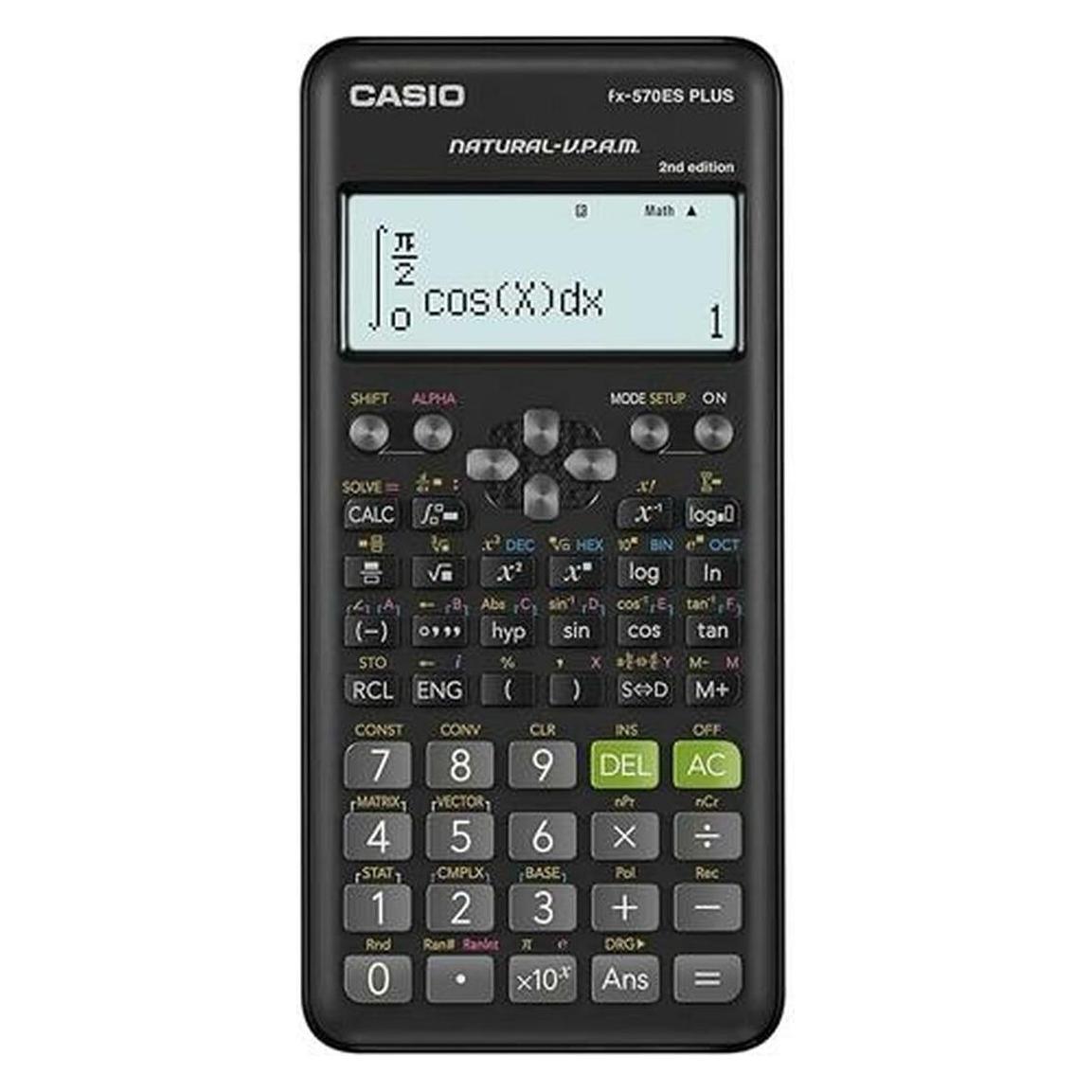 Casio Scientific calculator FX-570ES PLUS II, 230 x 142 x 26mm (Akkubetrieb) (FX570ESPLUS2)