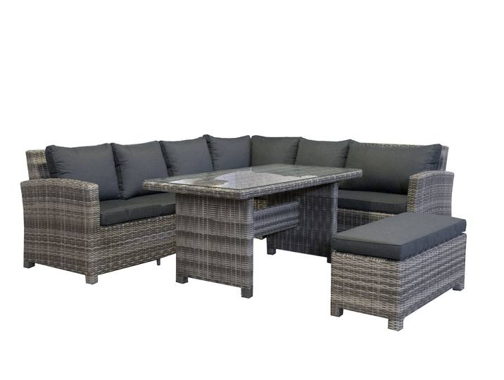 Wicker tuinmeubelen loungeset Parma