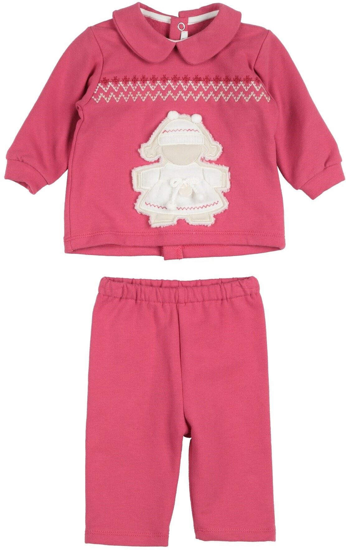 Le Bebé Conjunto para bebé Chica Fucsia 3 Chica