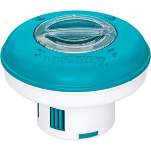 Bestway Dosierschwimmer 58769, Ø 16 cm, aus PVC, für Tabletten bis zu Ø 7,6 cm und 200 g
