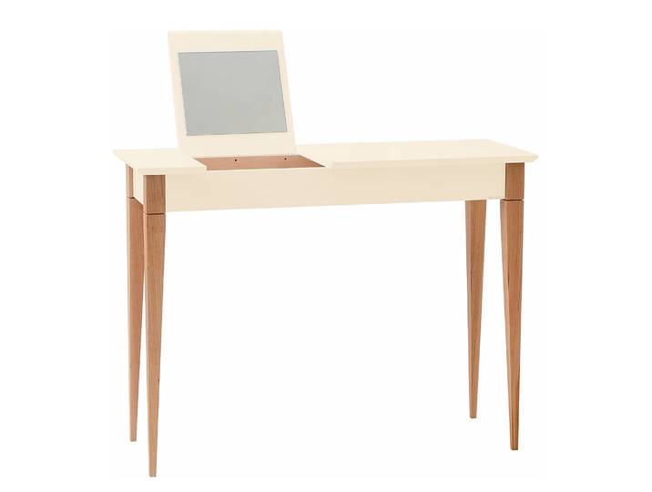 Coiffeuse 105cm Blanc/Crème