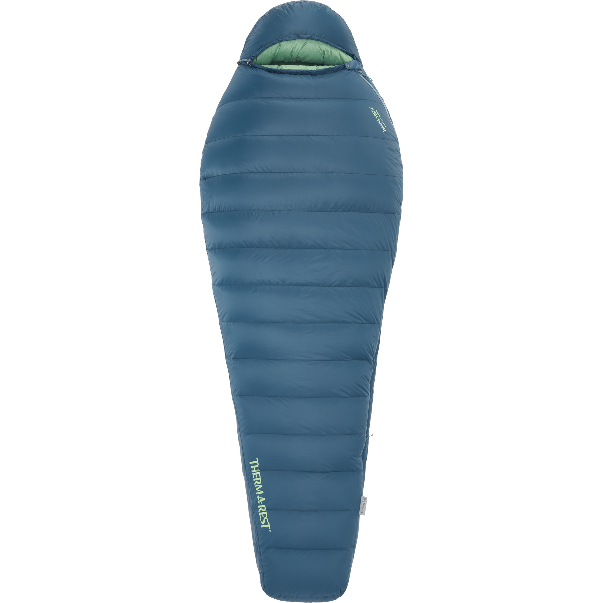 Therm-A-Rest Parsec LT 20F/-6C Schlafsack Daunenschlafsäcke blau Größe max. 198cm Camping Wasserabweisend