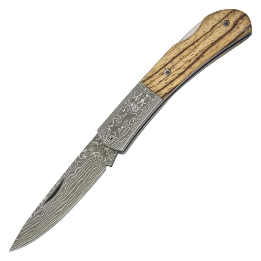 Haller Damast-Taschenmesser Zebraholz (32950867)