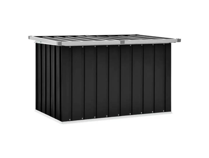 VidaXL - Aufbewahrungsbox stahl, One Size, Grau