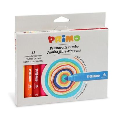 PRIMO JUMBO Fasermaler, 12er Set