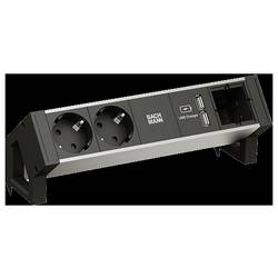 Bachmann 937001 Steckdosenleiste Schwarz 1 St.