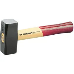 Gedore, Hammer, 20 H-1500 Fäustel mit Hickorystiel 1500 g (1740 g)