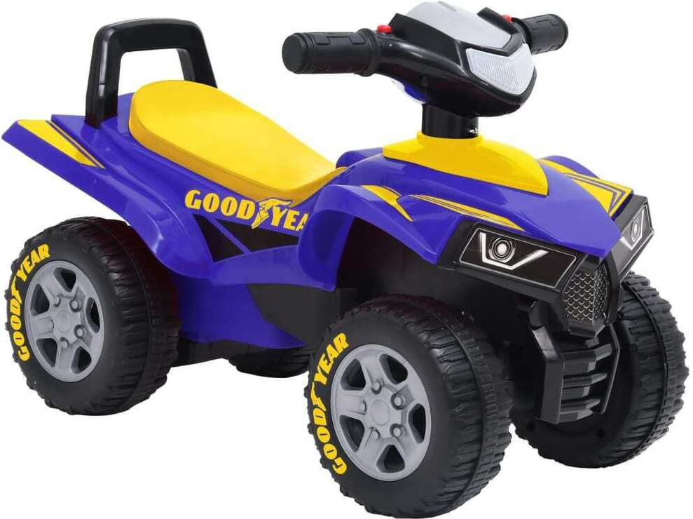 Good Year kinderquad met zitplaats, blauw