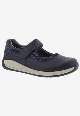 Women's Trust Shoe by Drew in Navy Leather (Size 6 1/2 M)