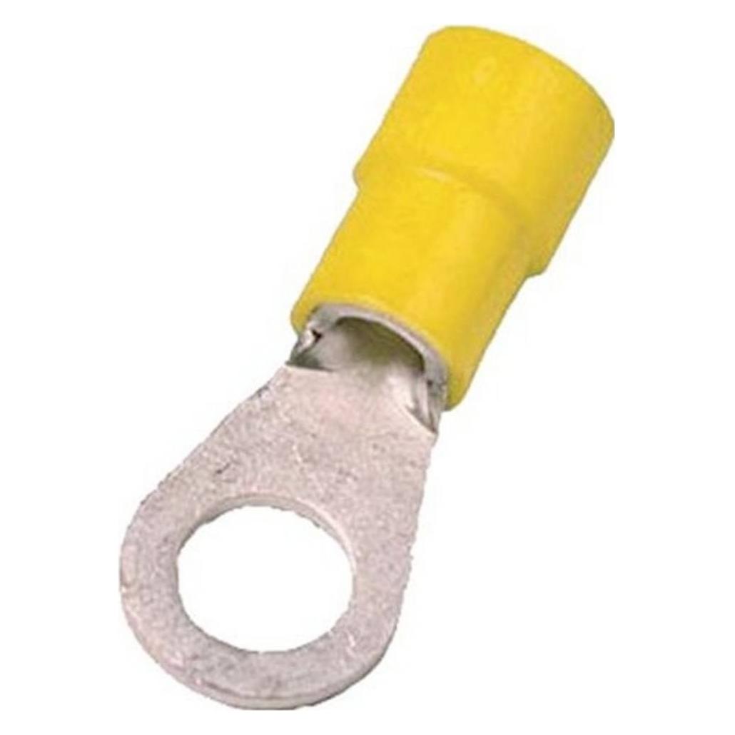 Intercable Quetschkabelschuh ICIQ610 DIN46237 4-6qmm M10 gelb (ICIQ610)