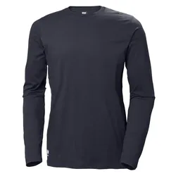 Damen Langarmshirt "Manchester" - L - marine