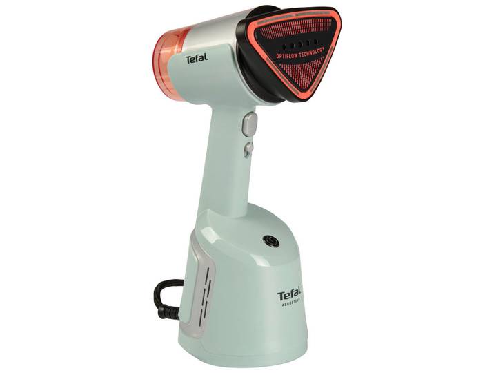 Tefal Dampfbürste, Salbeigrün, Kunststoff, 100 ml, 14.0x32.5x16 cm, Haushalt & Reinigung, Wäschepflege, Bügeleisen