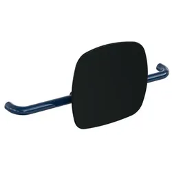 Hewi 801 Rückenstütze 801.51.906350 Lehne tiefschwarz, stahlblau