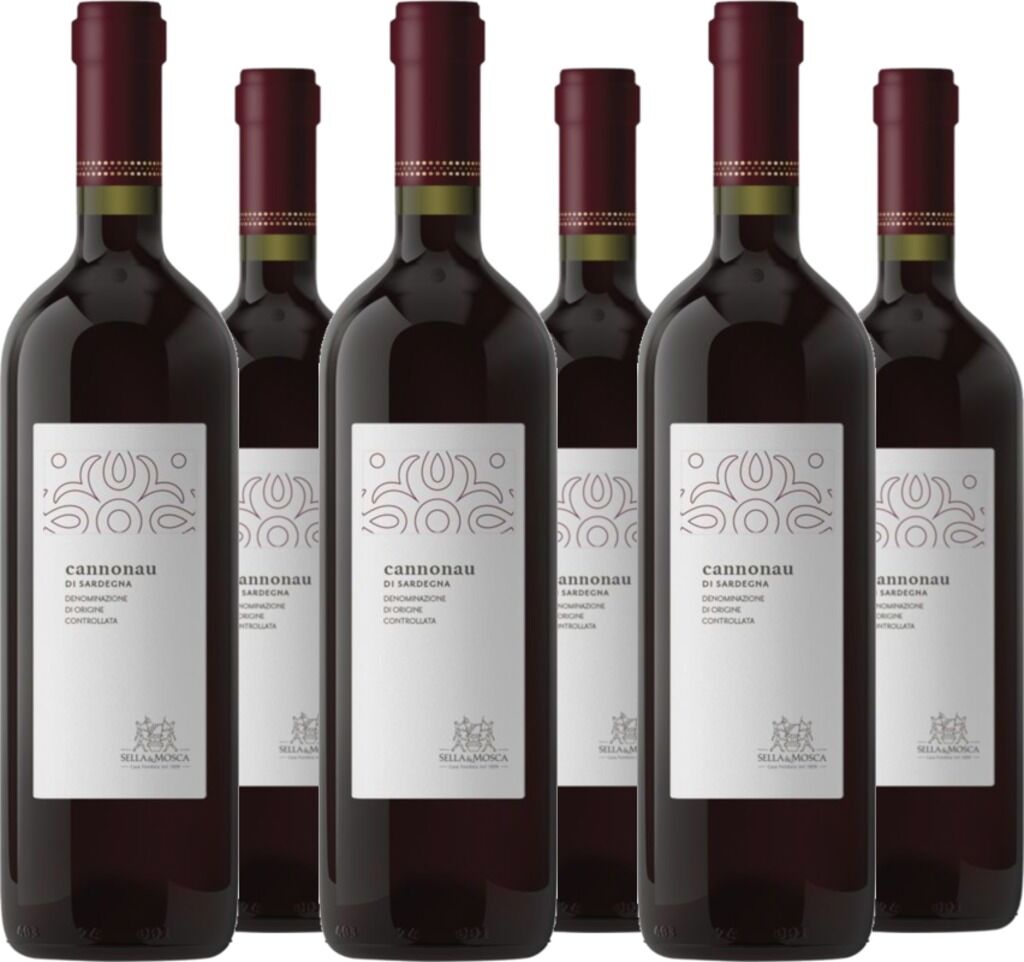 6er Vorteilspaket Cannonau di Sardegna DOC 2024 Sella & Mosca