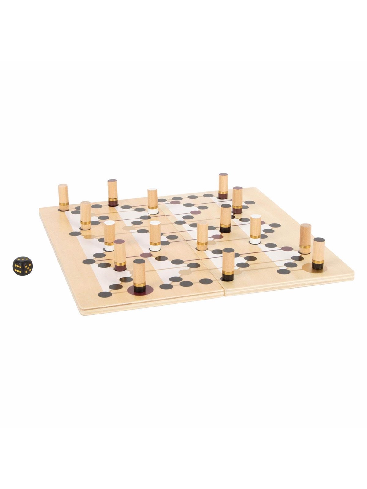 Small Foot - Snakes and Ladders Board Game Gold Edition