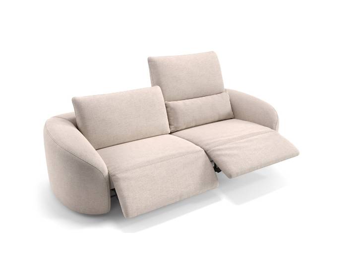 Design Stoffsofa ST. MORITZ 2er Stoffcouch Sofa