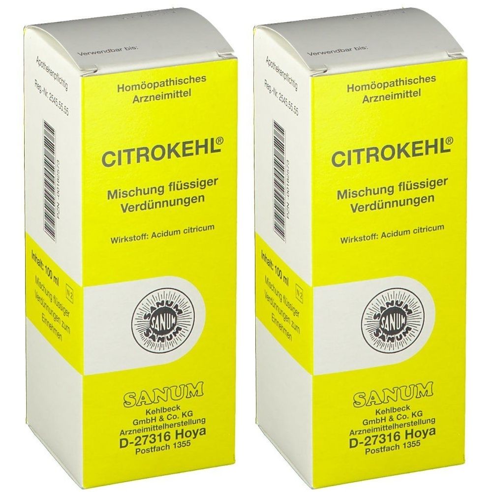 Citrokehl Tropfen 2x 2x100 ml