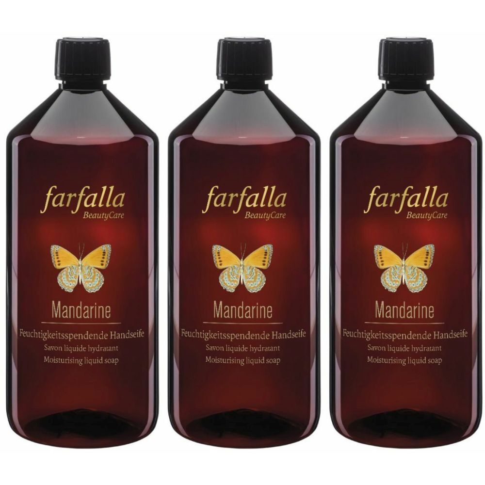 Farfalla Handseife Mandarine Carpe Diem 1000 ml x3 3x1000 Seife