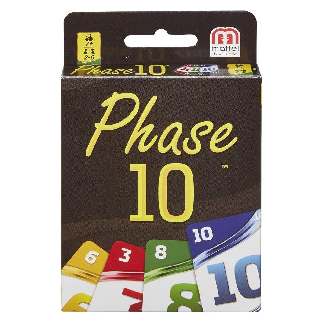 Mattel Games Phase 10 (Spanisch, 2 - 6 Spieler) (FFY05)